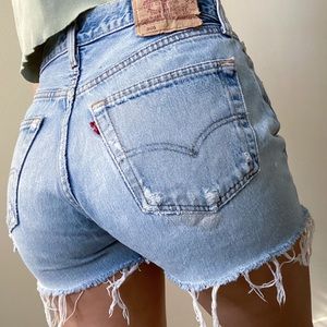 Vintage Levi’s 501 Denim Shorts